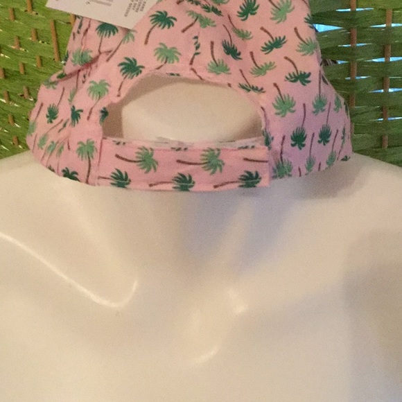 🌴NWT Cool Pink Palm Tree Unisex Hat One Size 🌴 - Picture 4 of 6